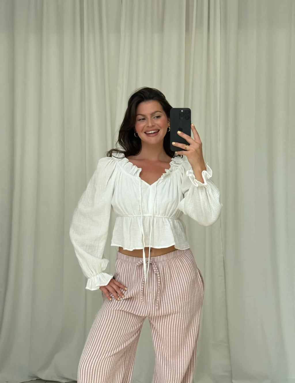 Amelie off-shoulder top