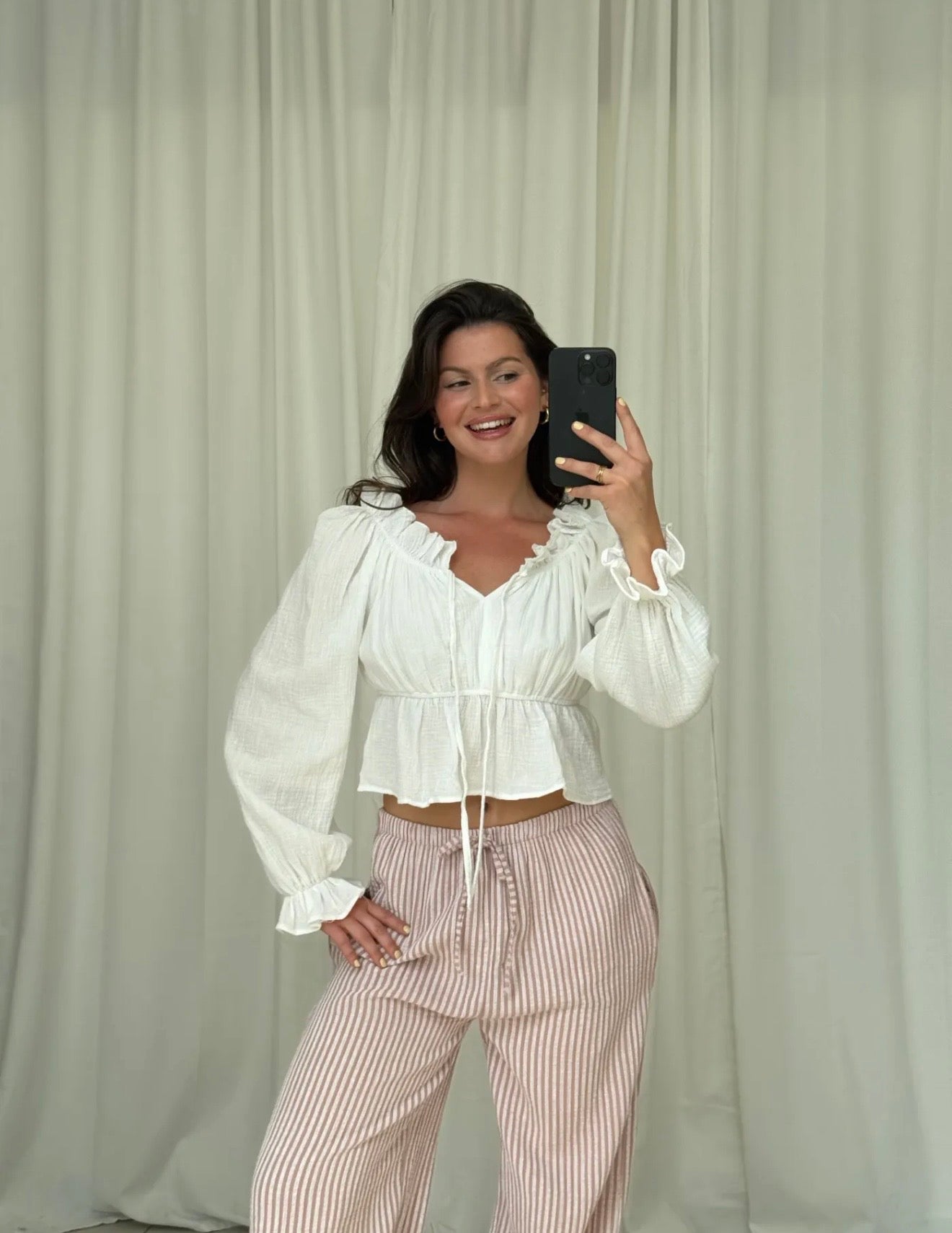 Amelie off-shoulder top