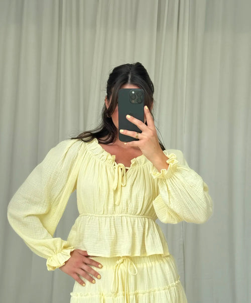 Amelie off-shoulder top