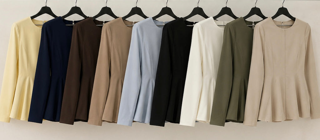 Peplum Bluse