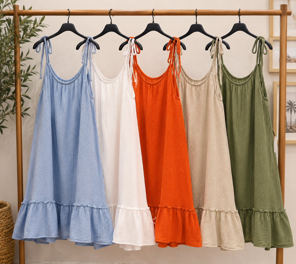 Musselin Kleid Palma