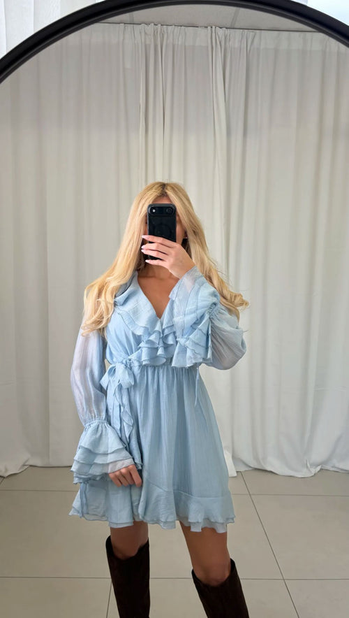 Boho Rüschenkleid