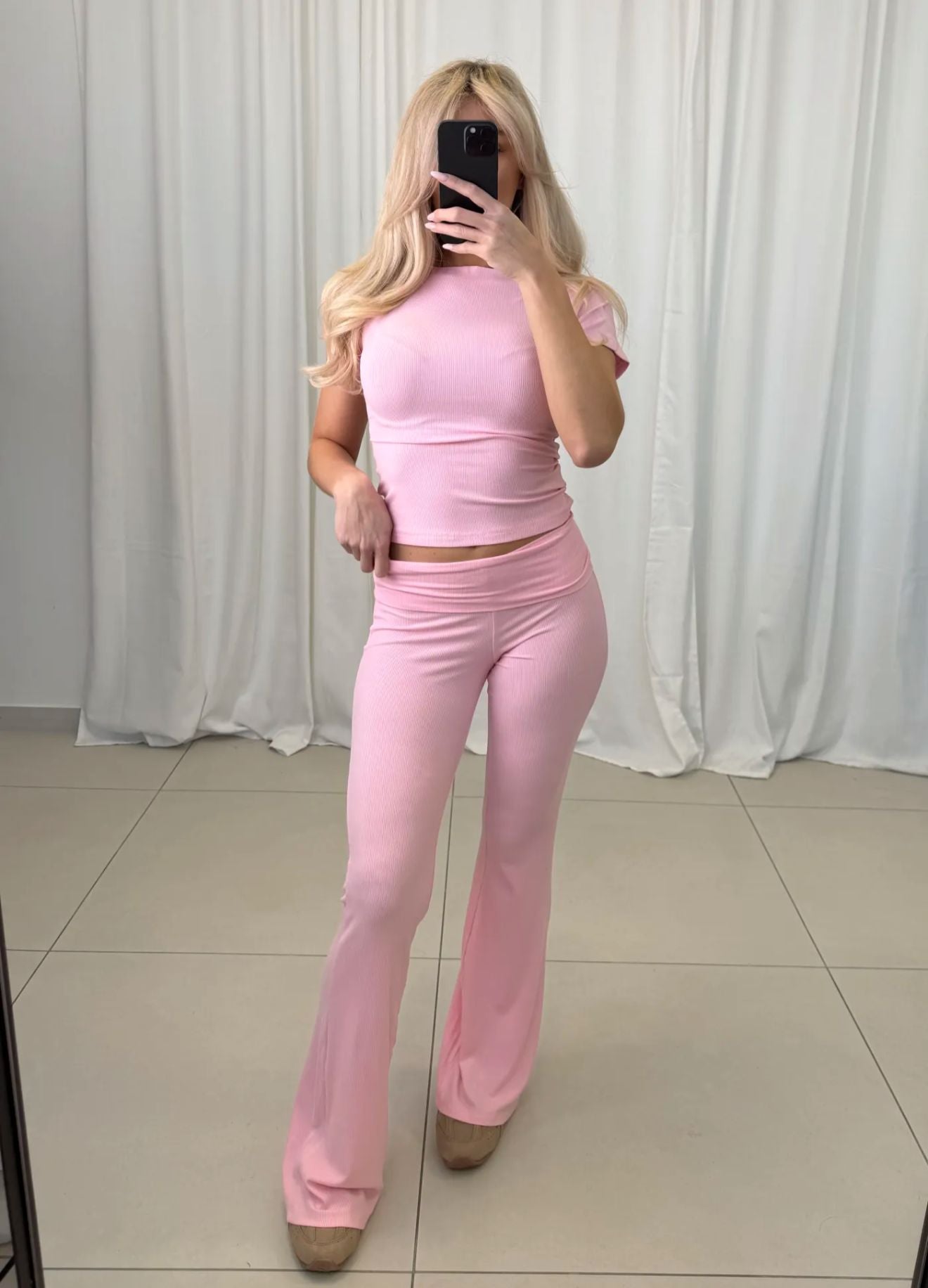 Ribbed Lounge Set