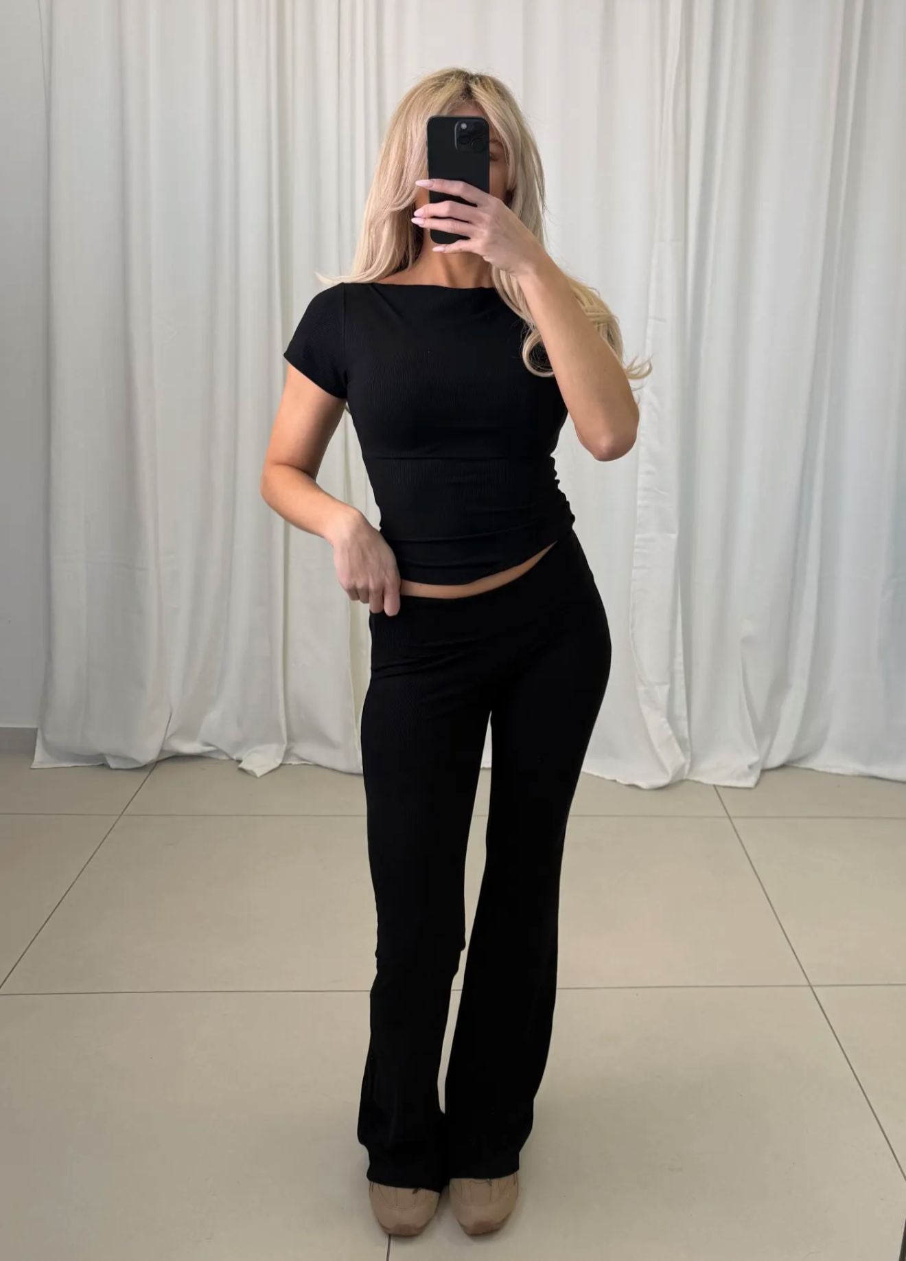 Ribbed Lounge Set