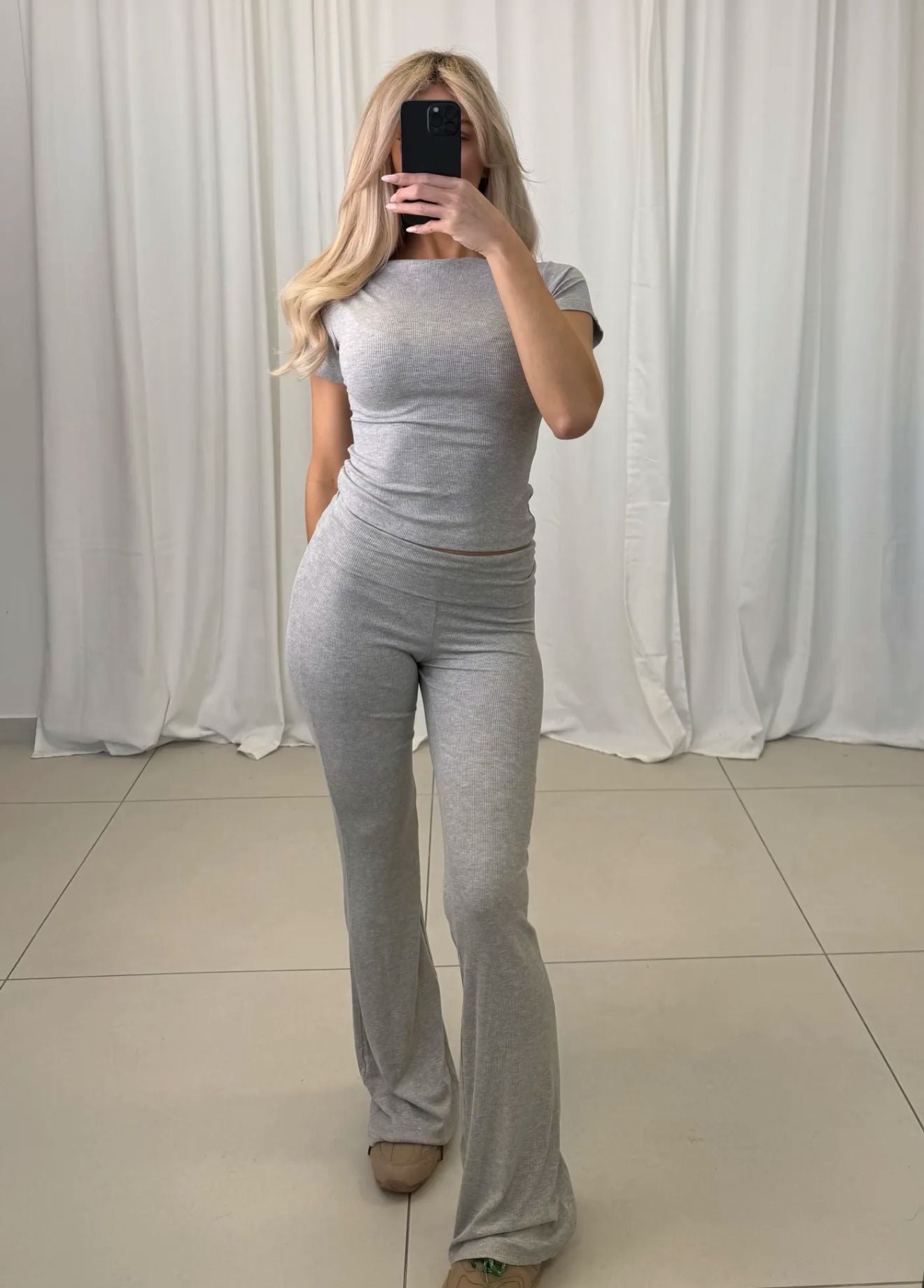 Ribbed Lounge Set