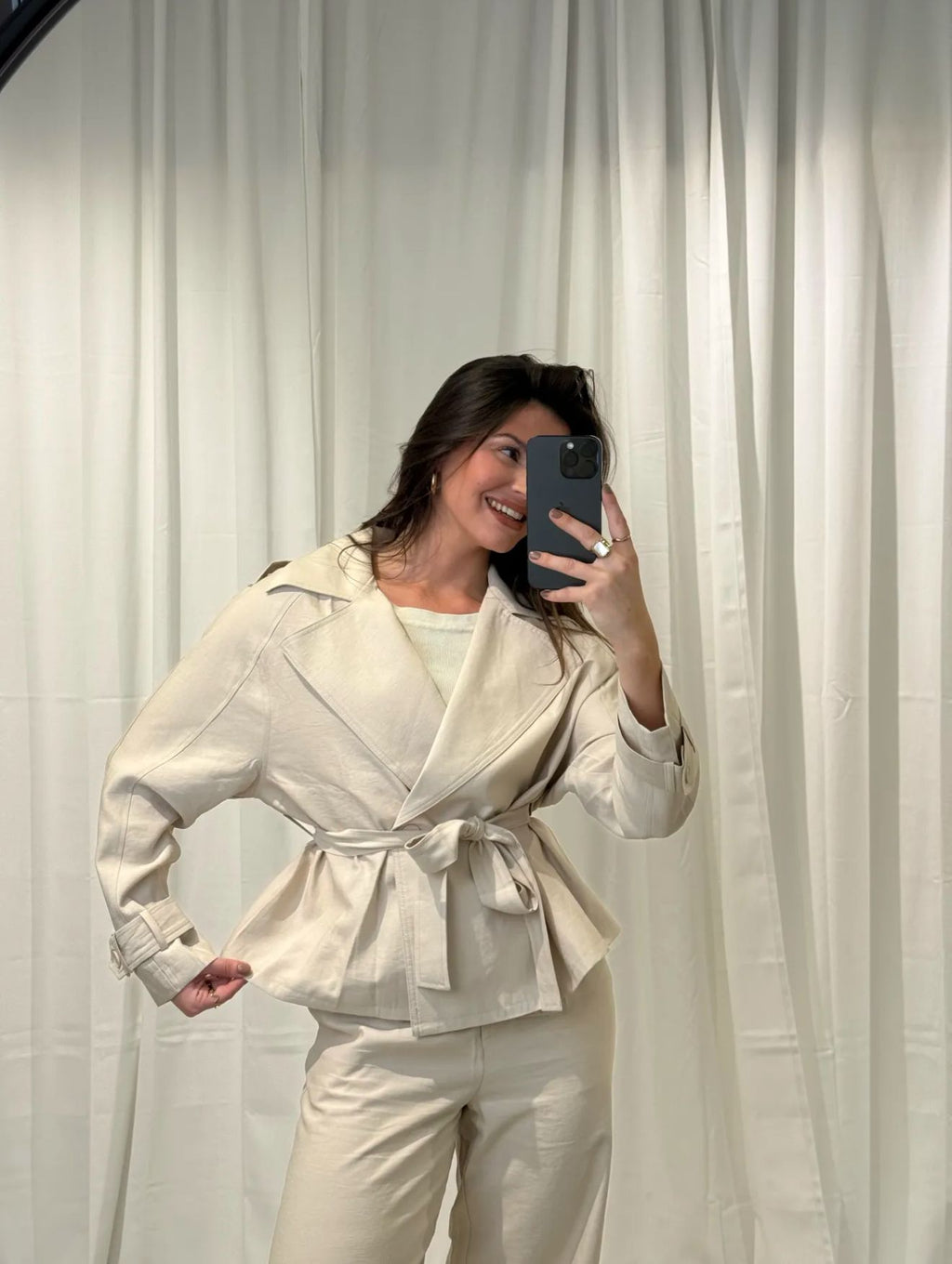Stilvoller Trenchcoat