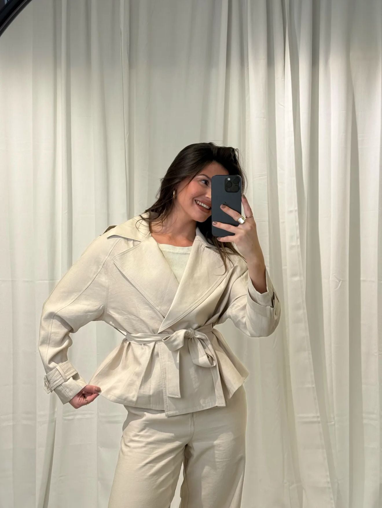 Stilvoller Trenchcoat