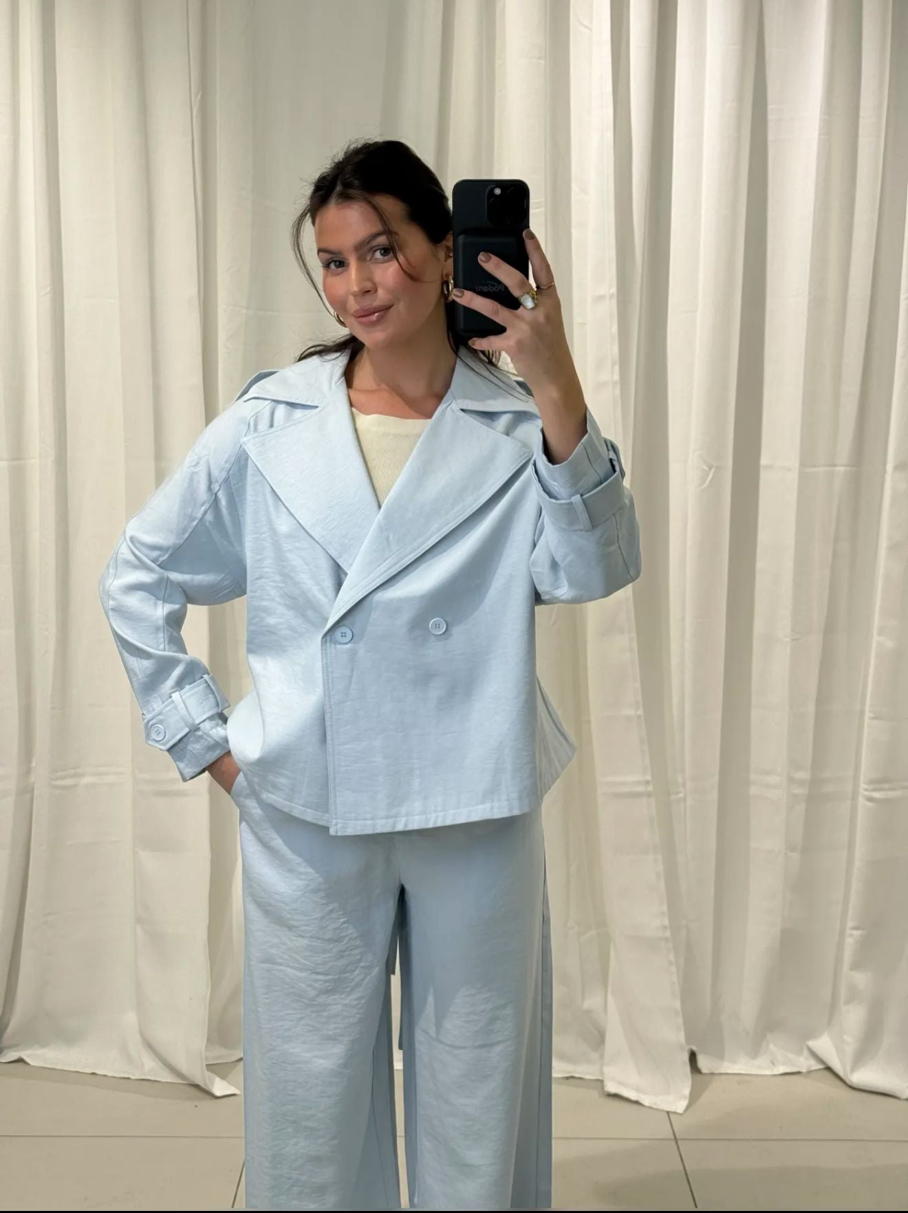 Stilvoller Trenchcoat
