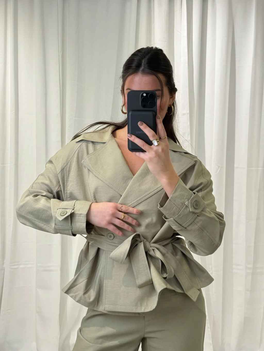 Stilvoller Trenchcoat