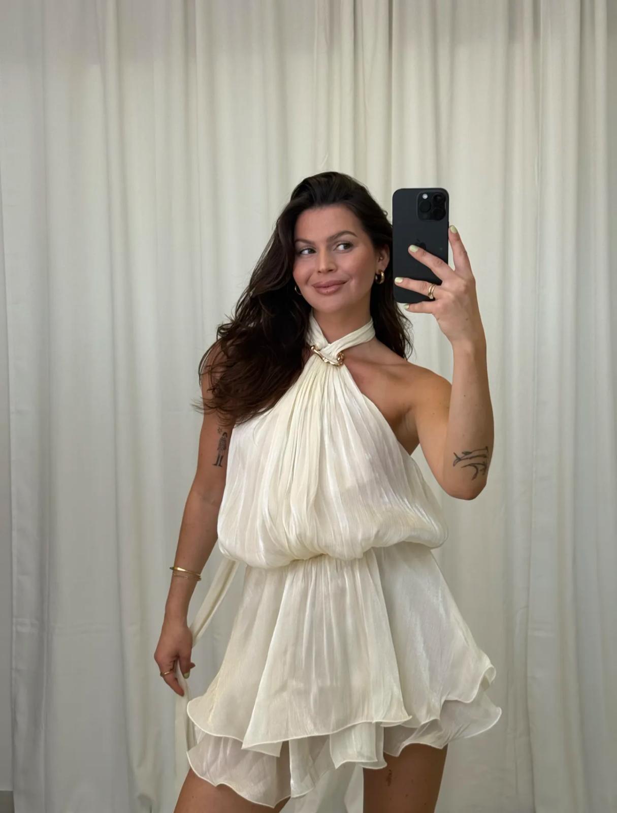 One-Shoulder-Kleid