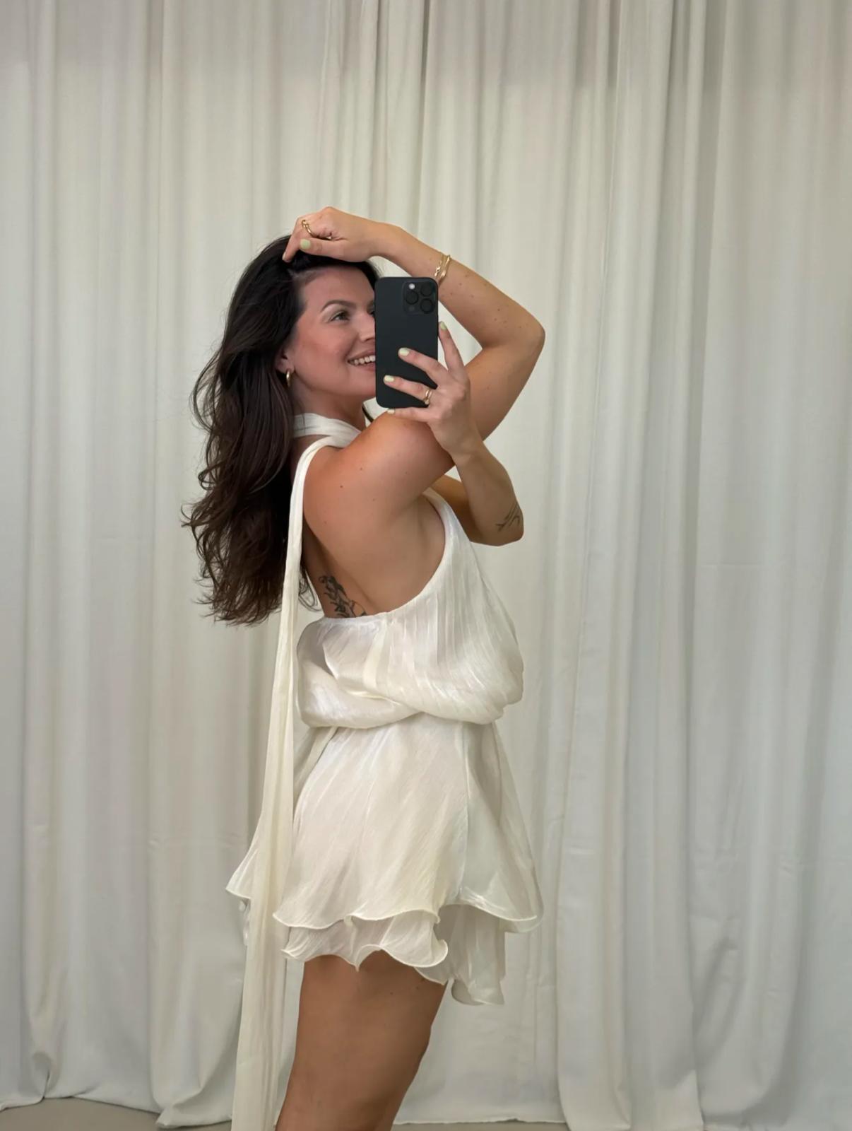 One-Shoulder-Kleid