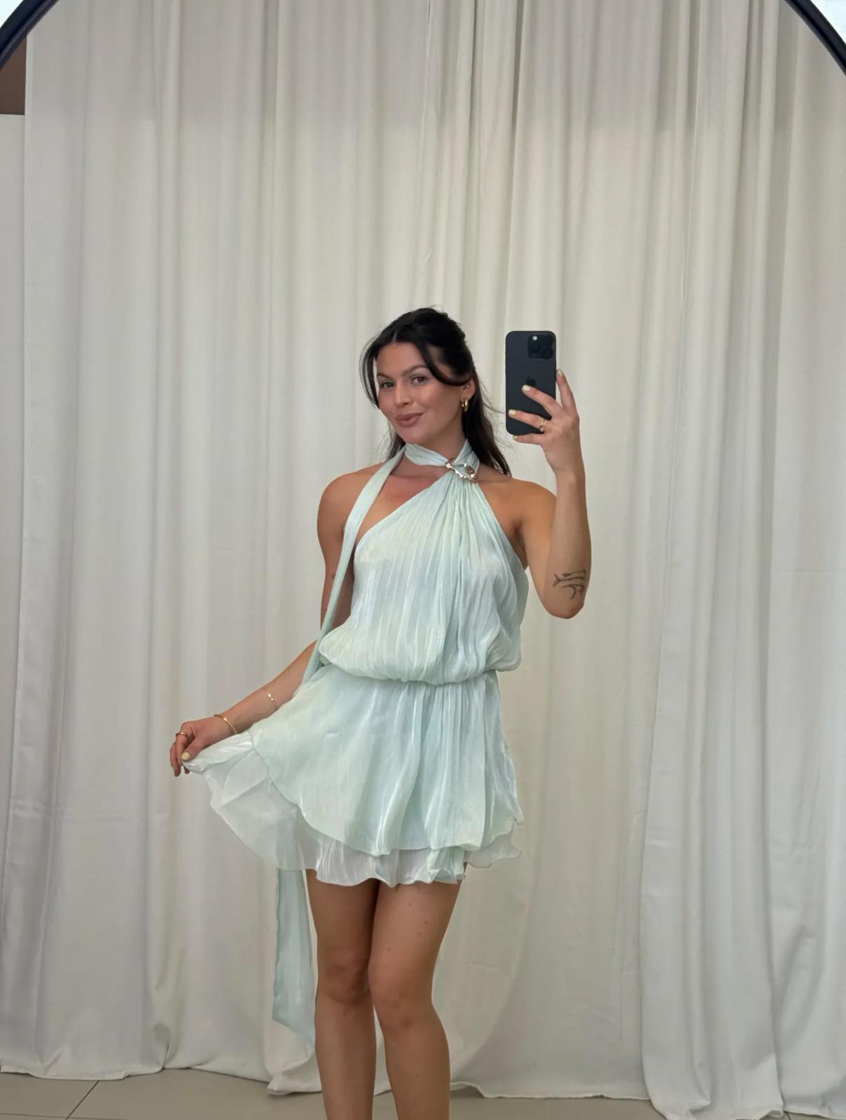 One-Shoulder-Kleid