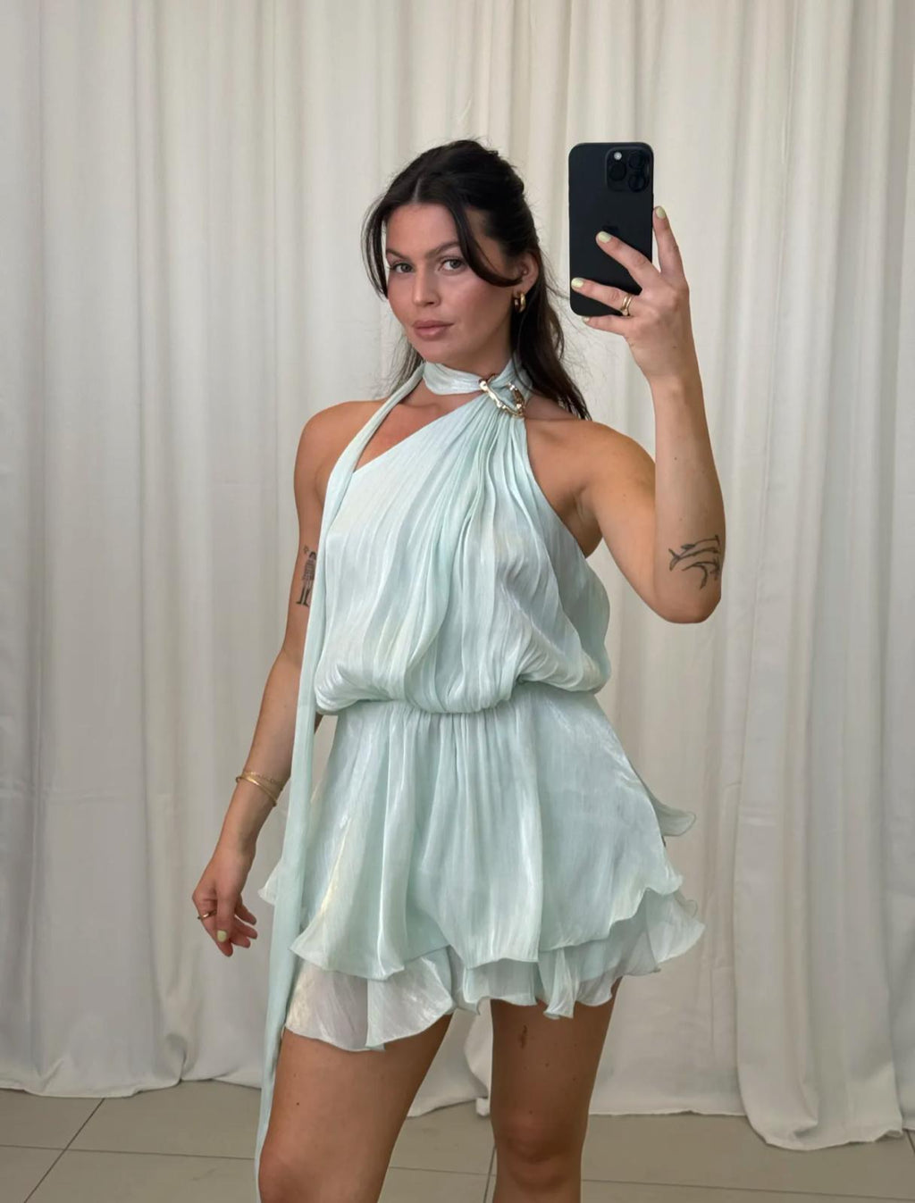 One-Shoulder-Kleid