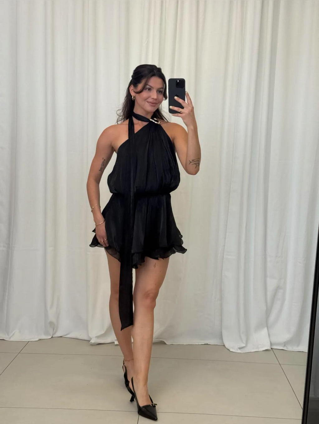 One-Shoulder-Kleid