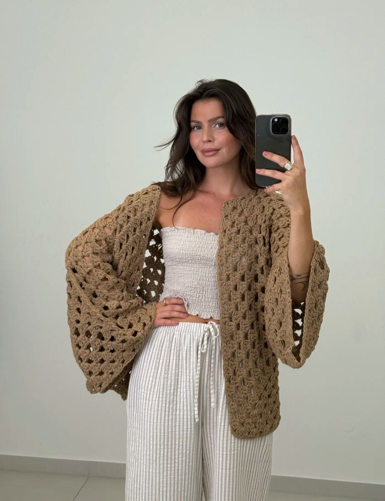 Crochet Cardigan - Crafted Ease