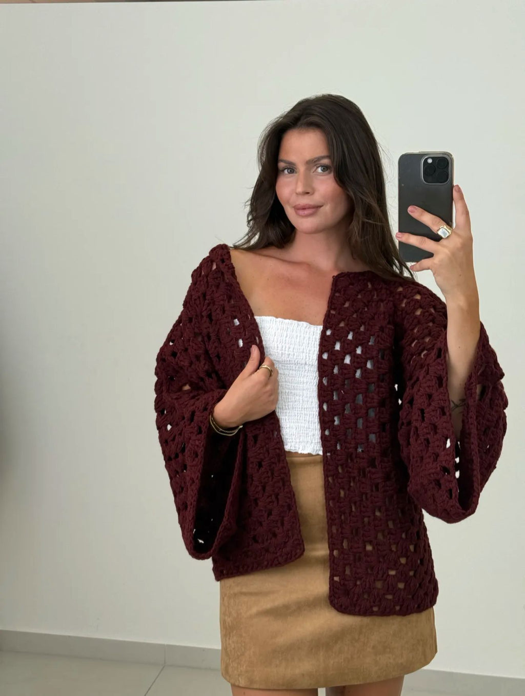 Crochet Cardigan - Crafted Ease