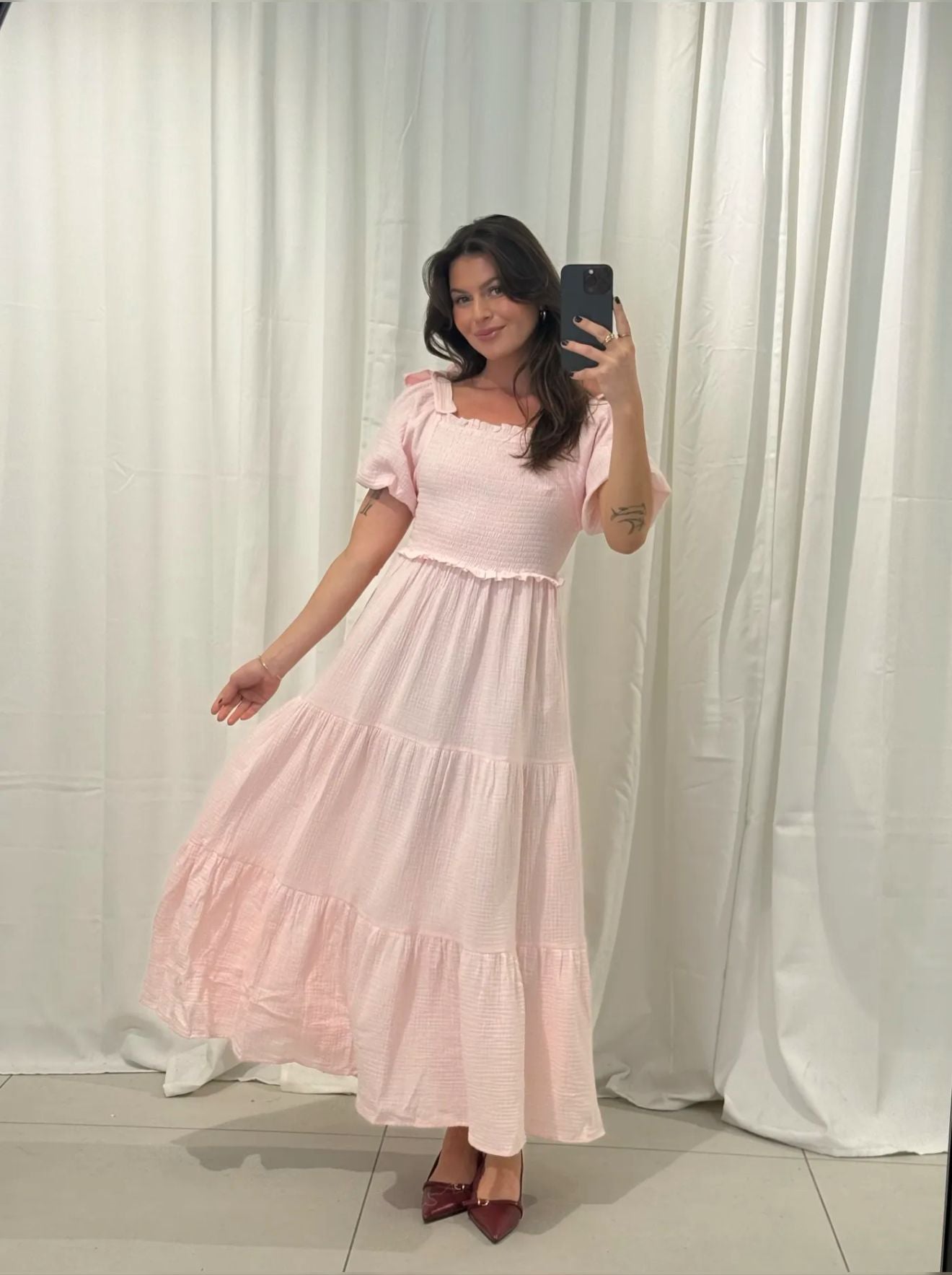 Cotton Dress - Soft Volume