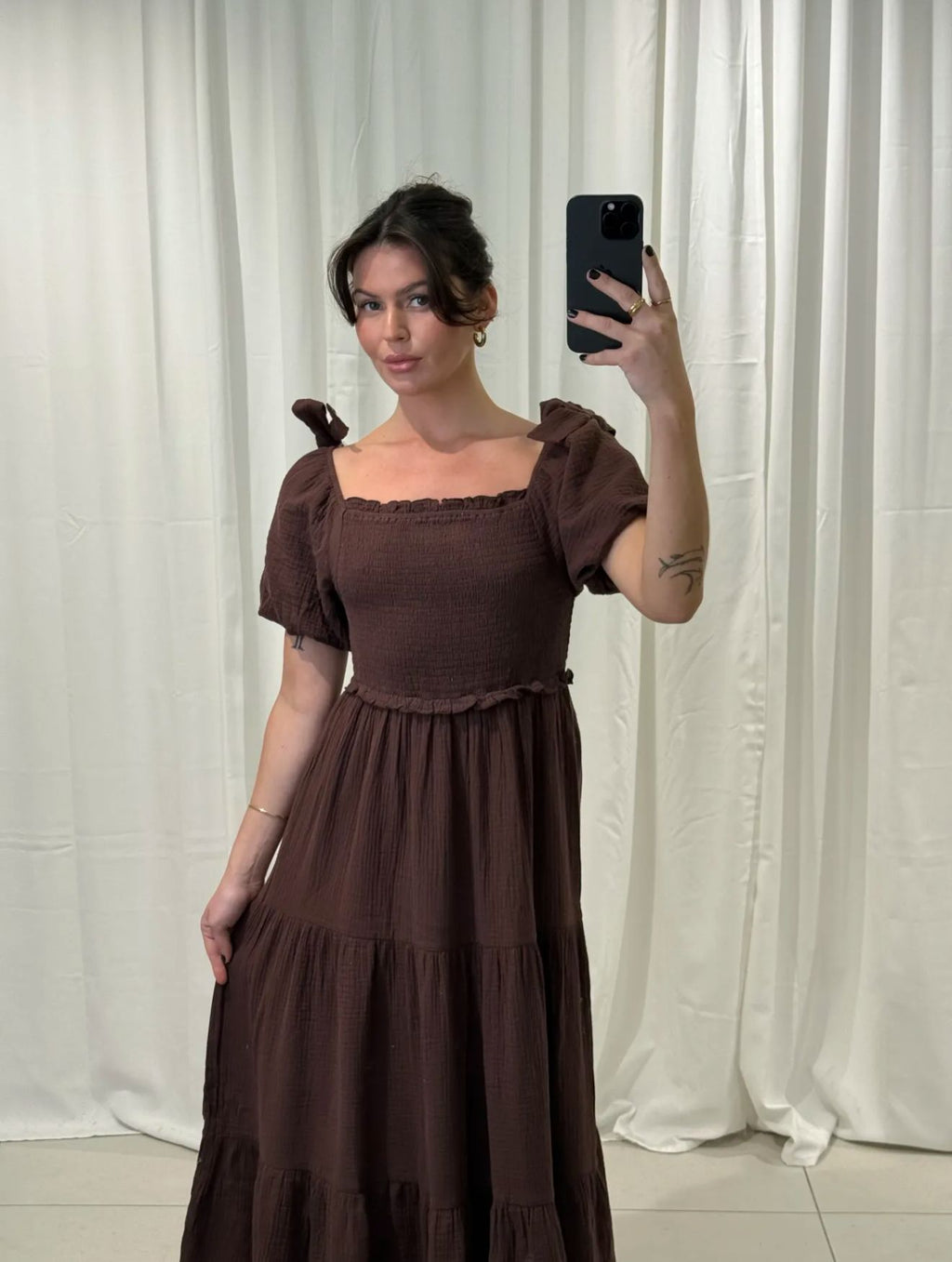 Cotton Dress - Soft Volume