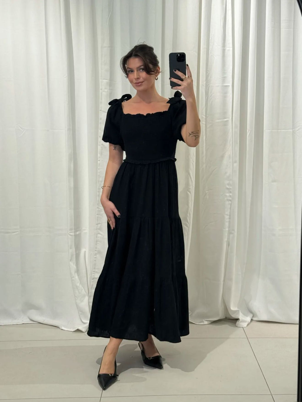 Cotton Dress - Soft Volume
