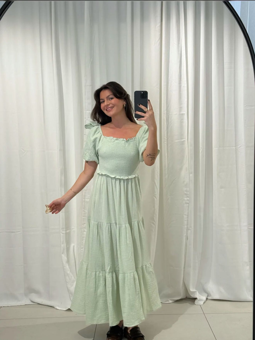 Cotton Dress - Soft Volume